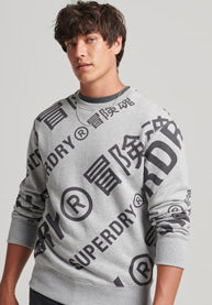 Superdry CODE AOP CREW